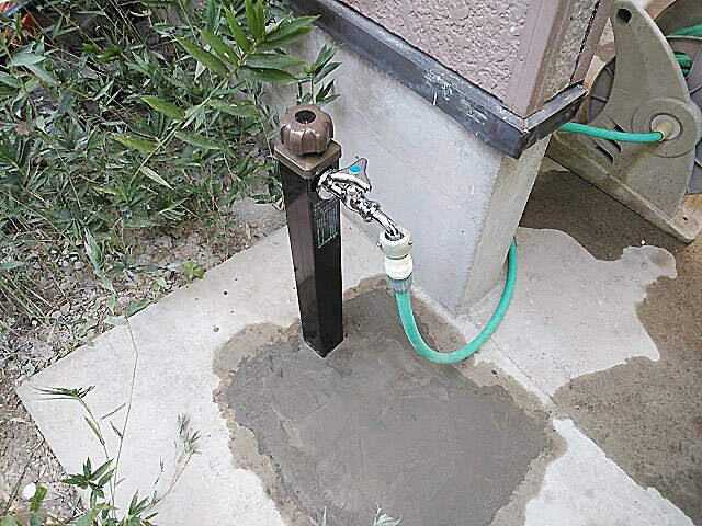 水道局から漏水の指摘 原因は水栓柱の水抜きハンドル 施工事例 クラシアン