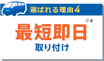 最短即日取り付け