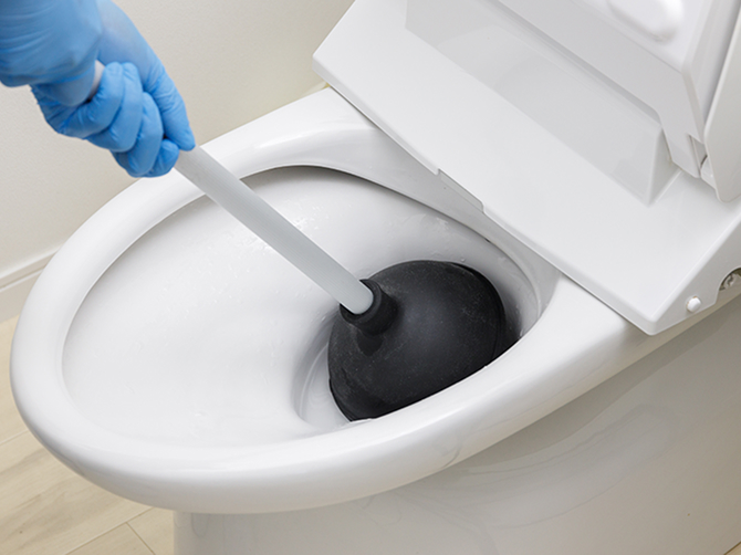 トイレのつまり