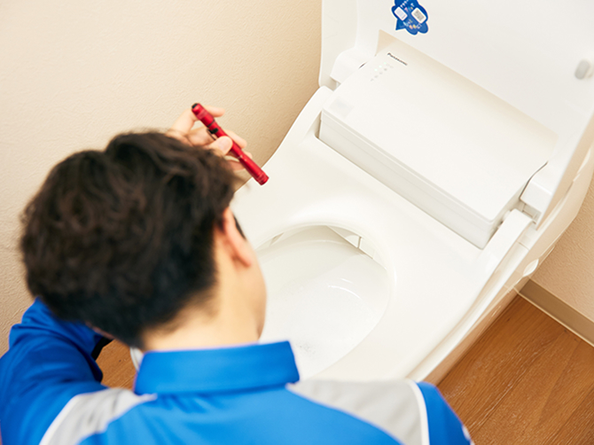 温水洗浄暖房便座の故障