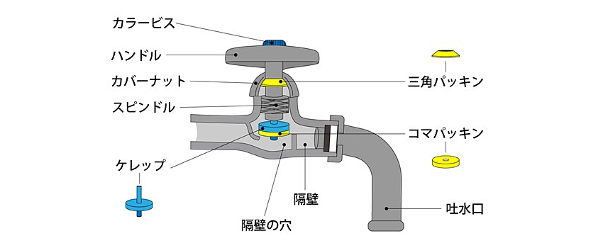 蛇口の構造